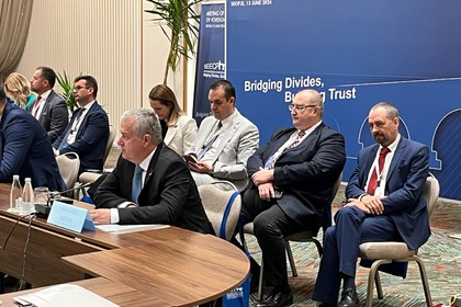 Deputy Minister Ivan Kondov participates in the final meetings of the Presidency of the Republic of North Macedonia of the SEECP
